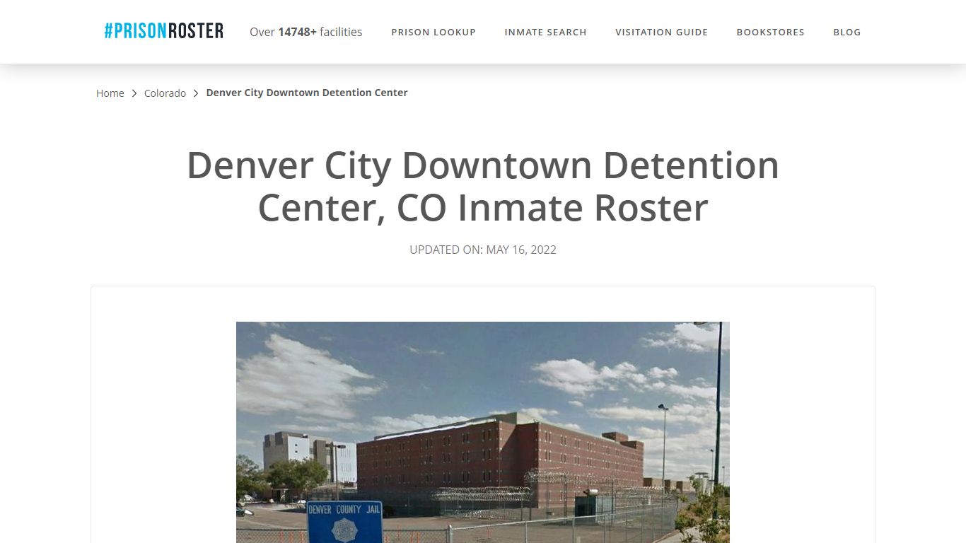 Denver City Downtown Detention Center, CO Inmate Roster - Prisonroster