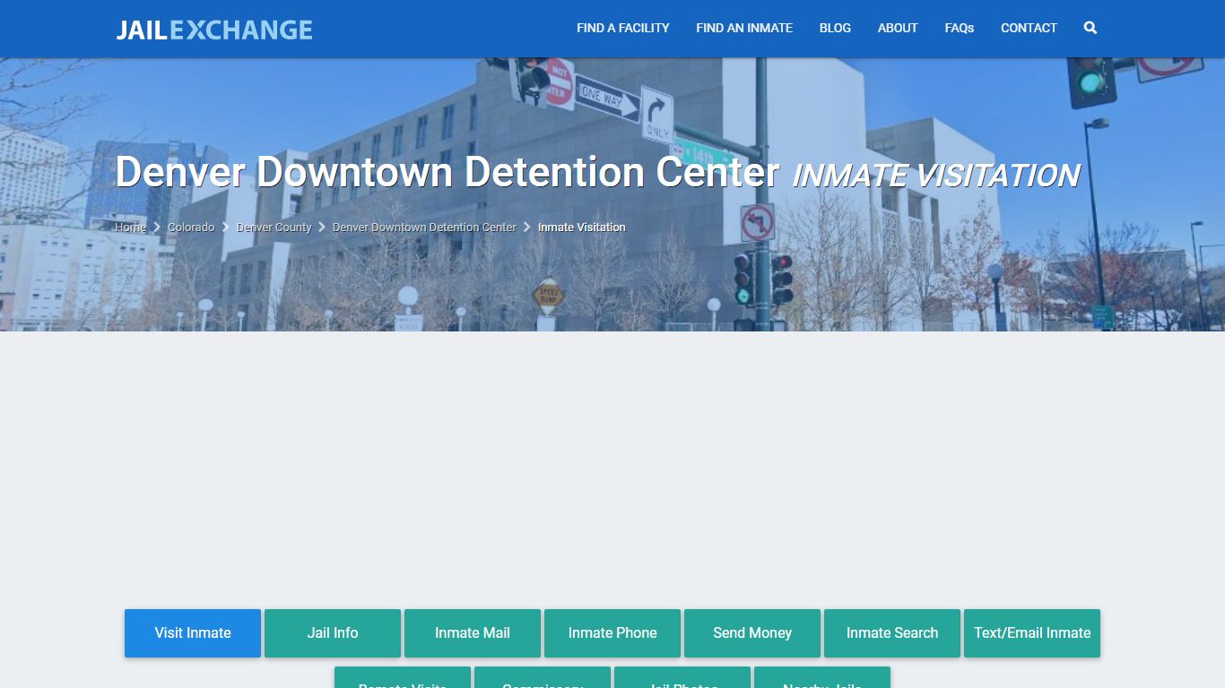 Denver Downtown Detention Center Inmate Visitation